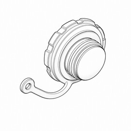 Пробка топливного бака 1118-21103-1103010-12 с усиком